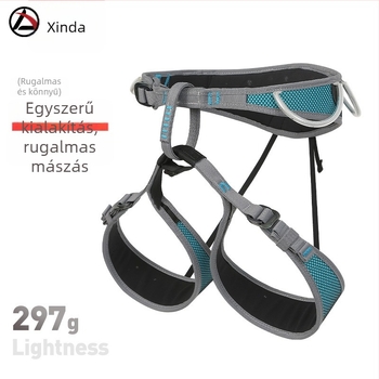 Hinda Félhosszú könnyű biztonsági öv külső hegymászáshoz, downhill és falmászó versenyekhez