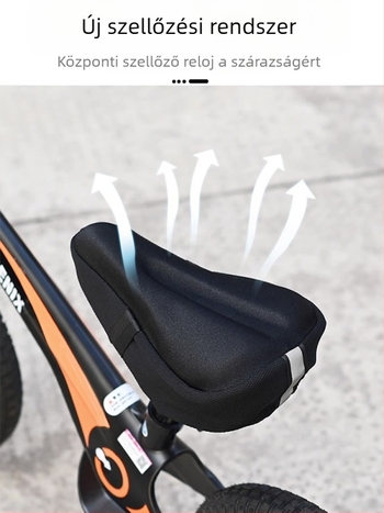 Gyerekbicikli üléspárna készlet - Lycra anyag, gyerekbiciklikhez illeszkedik, modell 01, cikkszám: Children's Seat Cushion, nyeregfedél