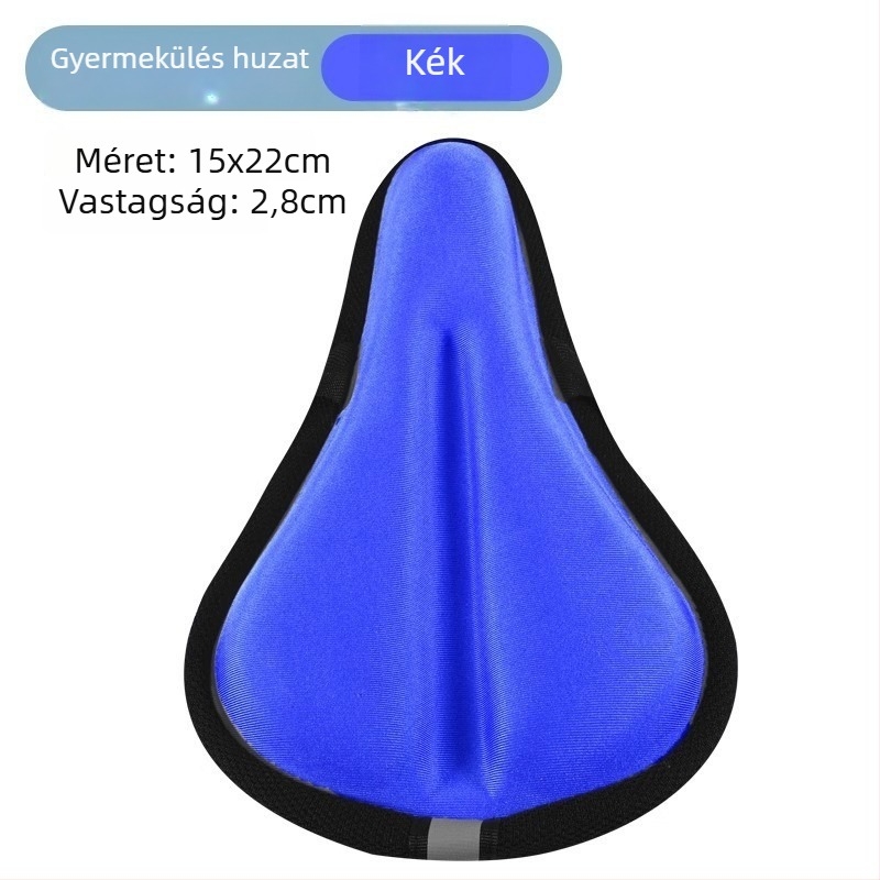Gyerekbicikli üléspárna készlet - Lycra anyag, gyerekbiciklikhez illeszkedik, modell 01, cikkszám: Children's Seat Cushion, nyeregfedél
