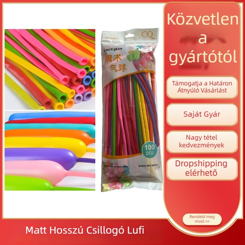 Chen qian latex mágikus lufi tartozék, fonott lufi virágtartó