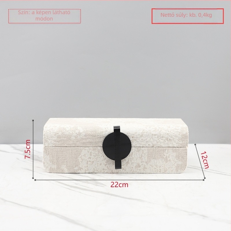 Chaojie Ékszerdoboz | Modern Minimalista Stílus | Kapacitás: 2 | Felnyithó Fedél