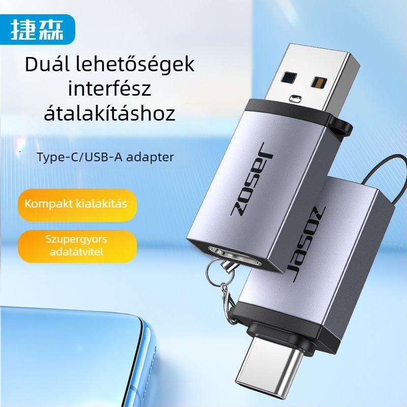 USB-C OTG adapter okostelekre és tabletekre, USB 3.2, Type-C 3.0, modellek T-G160/T-G161/T-G162/T-G163, Jasoz Jesson