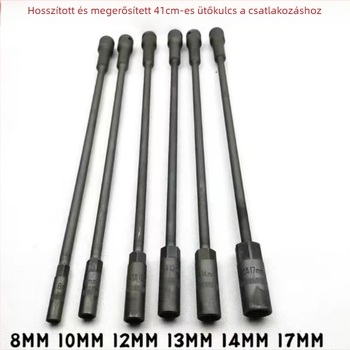 Lisuo Hosszú Dugókulcs, Vanádium-acél, Fekete mangán-foszfát bevonat