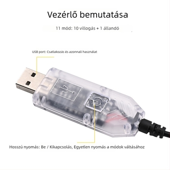 Démon szem LED kijelző autóhoz, akril, XS1, USB-tápellátás 5V 1W, első és hátsó ablakokra ragasztóval