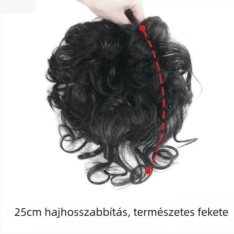 Női volumentartó paróka – magas hőmérsékletű szálak, festés hő nélkül