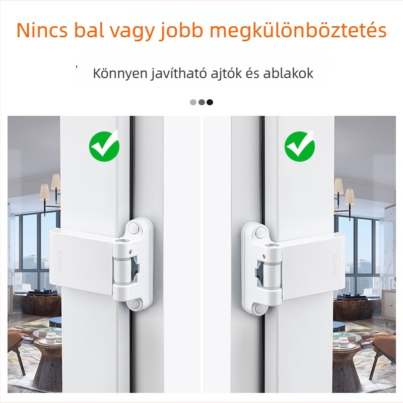Top Valley Cink‑ötvözet ablak– és ajtópánt, vastag hagyományos típus, modell 1F3C07-Weight, felületkezelés: sütőben lakkozott, stílus könnyed luxus