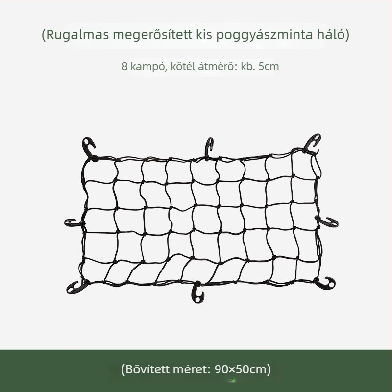 Buye Autó tetőcsomagtartó háló - rugalmas háló zsebbel, biztonsági háló terepjárókhoz