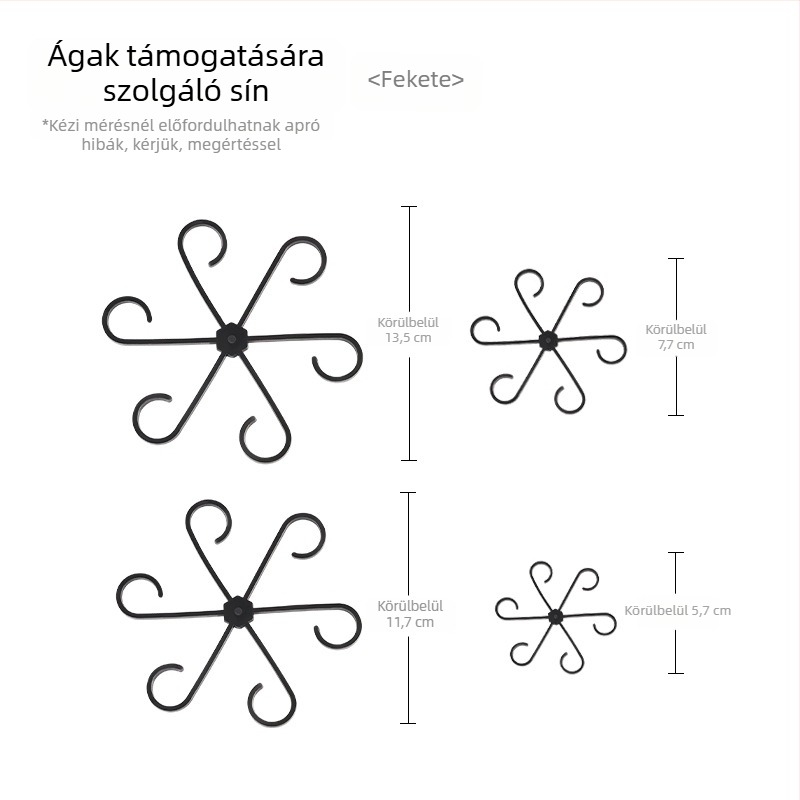 Műanyag növényfixáló tartó összecsukható kerettel – címkék/insert
