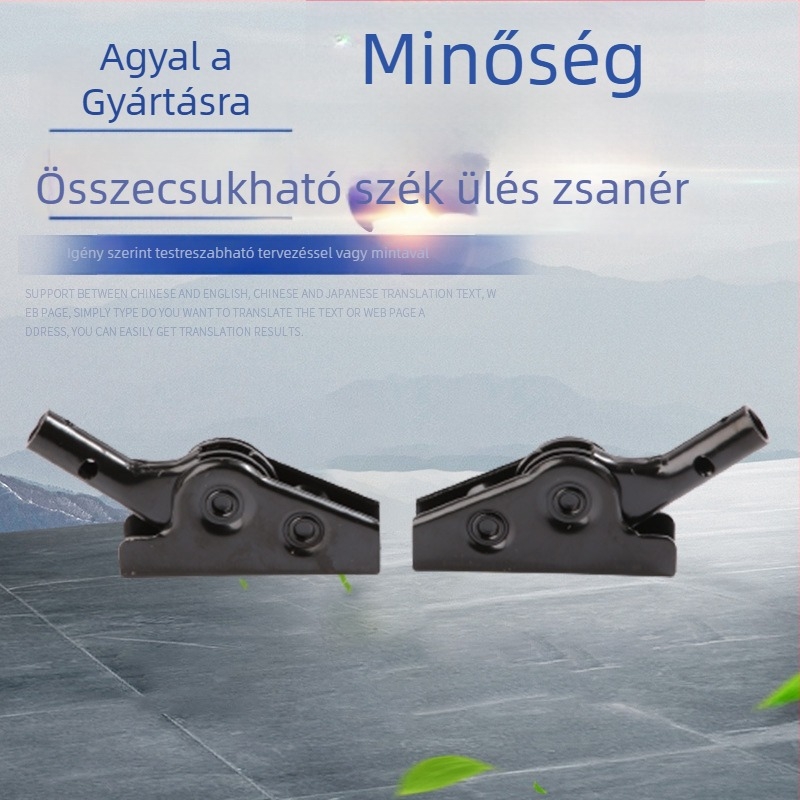 Összecsukható ülés csukló — fém szerkezet, Márka XQ, Stílus: modern egyszerűség, Eljárás: Egyéb