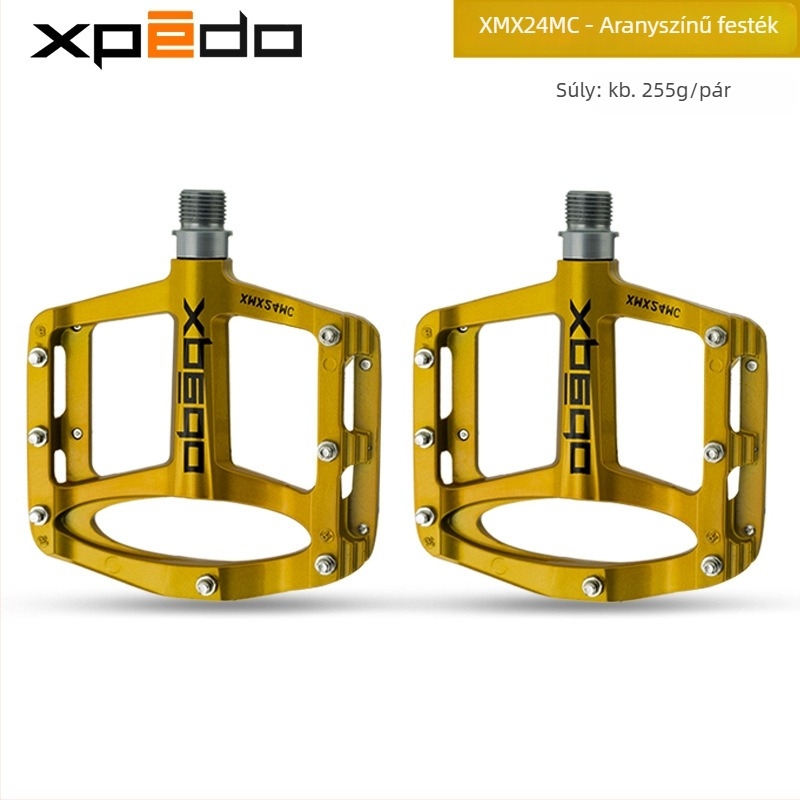 XPEDO XMX24MC pedál, Magnézium-ötvözet, Univerzális illeszkedés