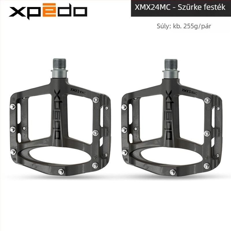 XPEDO XMX24MC pedál, Magnézium-ötvözet, Univerzális illeszkedés