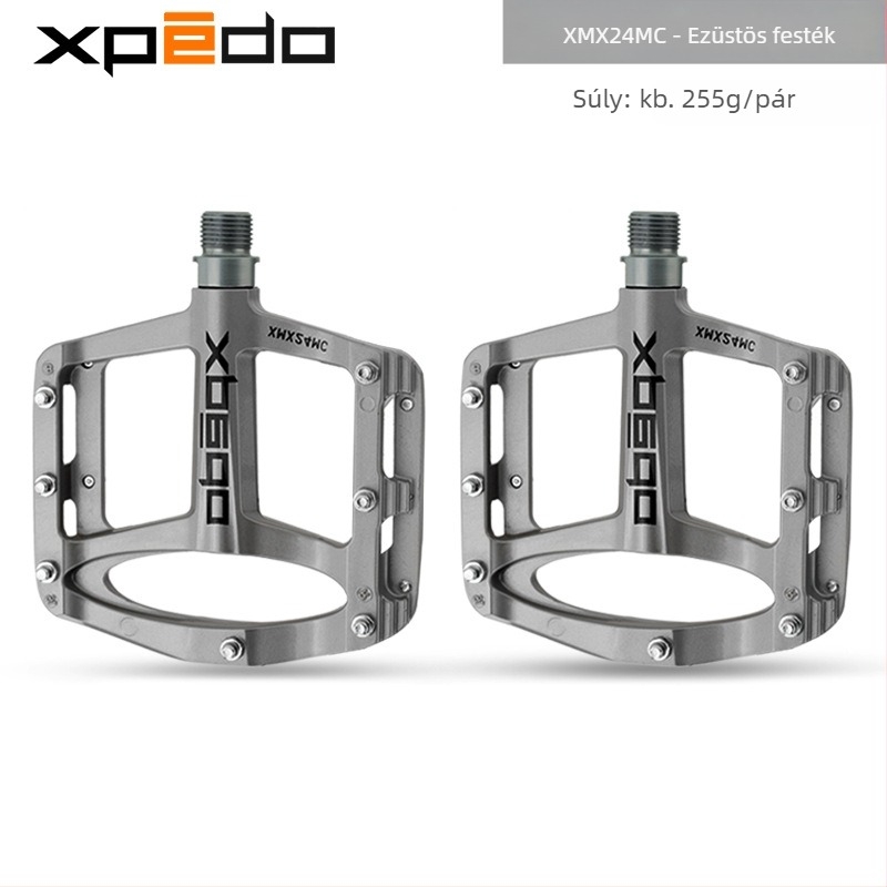 XPEDO XMX24MC pedál, Magnézium-ötvözet, Univerzális illeszkedés