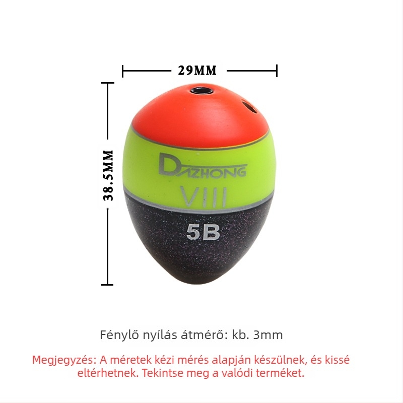 Fából készült tengeri horgászúszó hosszú távú dobásokhoz