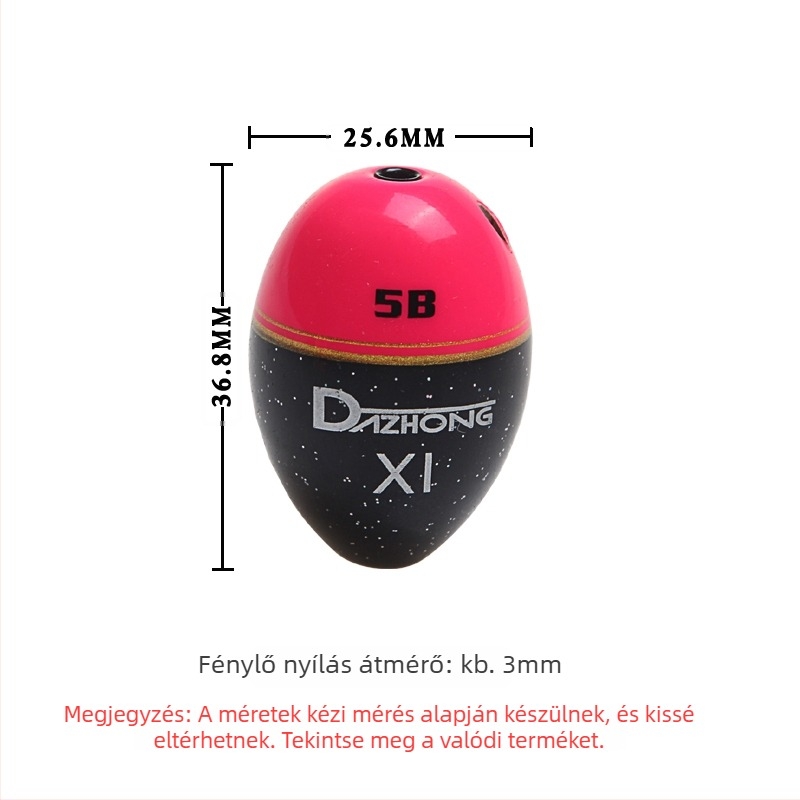 Fából készült tengeri horgászúszó hosszú távú dobásokhoz