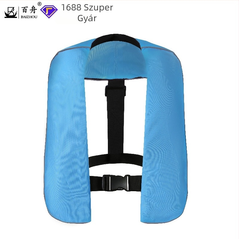 Felfújható mentőmellény, nagy úszóerővel, márka Hundred Boats, modell Inflatable Life Jacket, Jiangsu, Kína, testreszabható