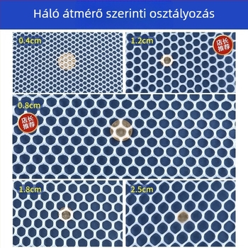 PVC műanyag háló baromfi-tenyésztéshez, kerítés és madárvédő háló, modell Zh-fhw, márka Neck Strength, autorizált magánmárka