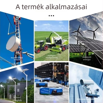 Kültéri optikai terminálszekrény SC-LC csatlakozókkal, jel-erősítő, IP67 vízálló, paneles beépítés, menetes zárócsatlakozás, >500 párosítás