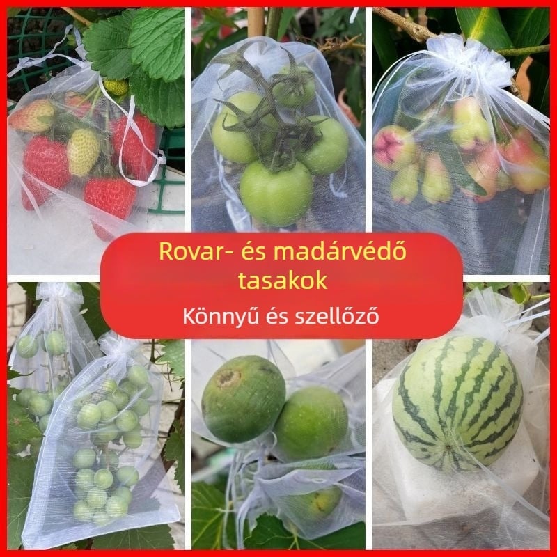 Nylon hálós gyümölcstáska – könnyű, lélegző; modell Fcd-yjj0407; márka Neck strength; többfunkciós használatra