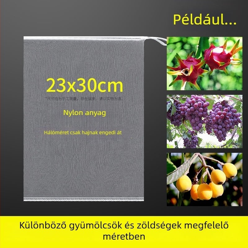 Nylon hálós gyümölcstáska – könnyű, lélegző; modell Fcd-yjj0407; márka Neck strength; többfunkciós használatra