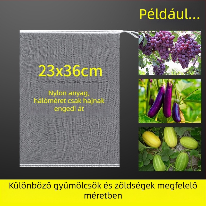 Nylon hálós gyümölcstáska – könnyű, lélegző; modell Fcd-yjj0407; márka Neck strength; többfunkciós használatra