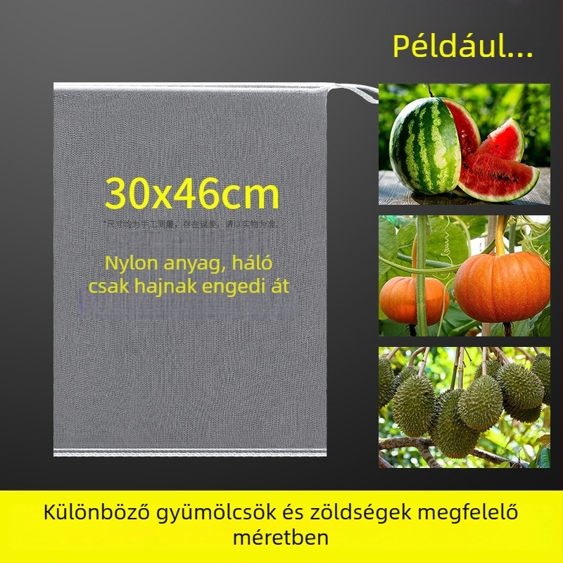 Nylon hálós gyümölcstáska – könnyű, lélegző; modell Fcd-yjj0407; márka Neck strength; többfunkciós használatra