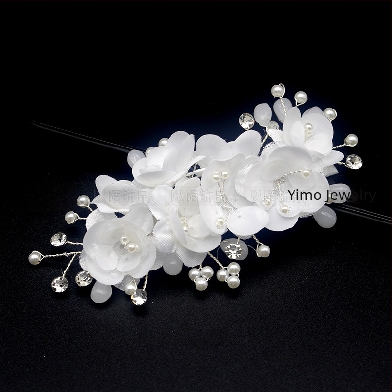Menyasszonyi cipő 18 virág díszítéssel, Yimo Jewelry, minden évszakra