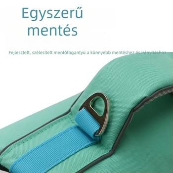 Kutyás mentőmellény, poliészter, fényvisszaverő varrások, szakadásálló, szabadidős stílus