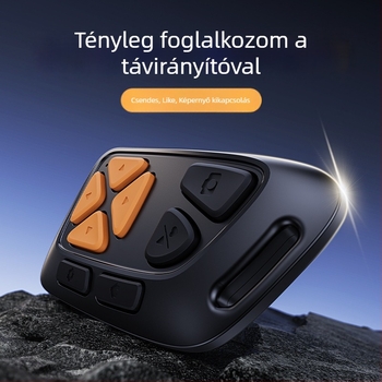 Bluetoothos selfie bot telefonhoz, újratölthető P4 Douyin távirányítóval, univerzális TikTok/Kuaishou videókhoz, műanyag test, 45 g
