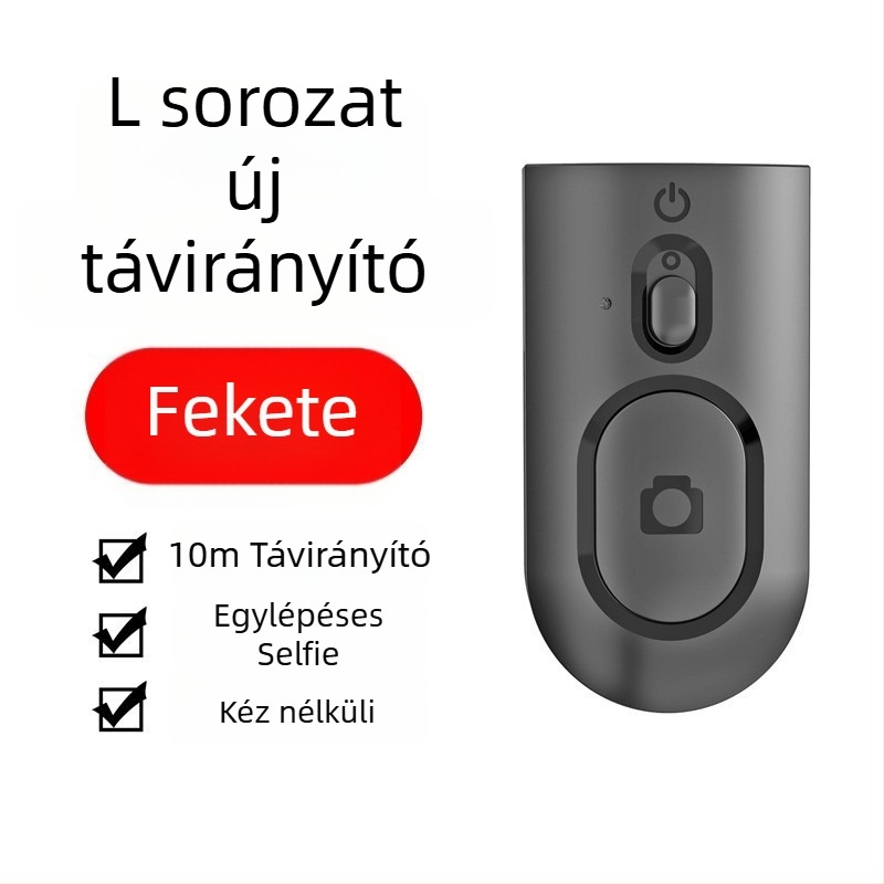 Bluetoothos selfie bot telefonhoz, újratölthető P4 Douyin távirányítóval, univerzális TikTok/Kuaishou videókhoz, műanyag test, 45 g