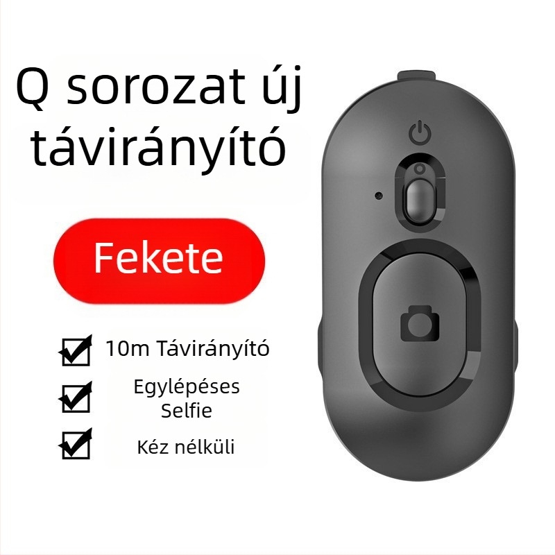 Bluetoothos selfie bot telefonhoz, újratölthető P4 Douyin távirányítóval, univerzális TikTok/Kuaishou videókhoz, műanyag test, 45 g