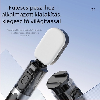DP10 Bluetooth Selfie Pálka Telefontartóval és Tripoddal – Alumínium Ötvözet, Távirányítóval, Univerzális élő közvetítéshez és fényképezéshez