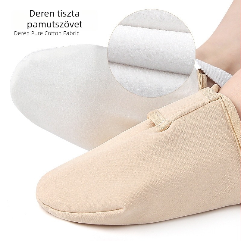 Foot Bag Toe Cuffs — Space Cloth és German Velvet Cotton, Öntapadós, Újrahasználható lábápoló csomag sneakersre, bőrcipőre és szandálokra