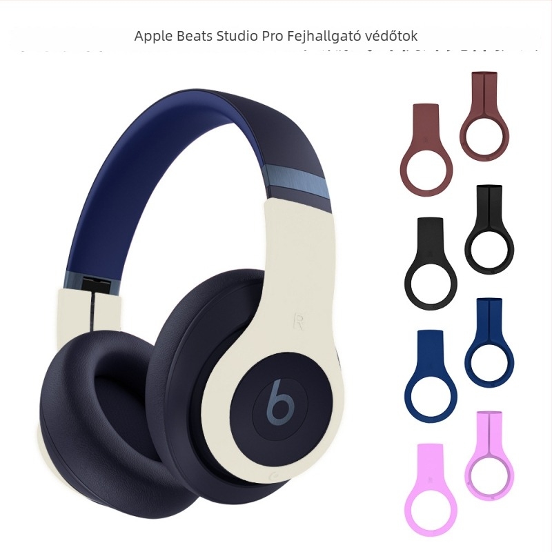 Szilikon védőhéj Apple Beats Studio Pro fejhallgatókhoz (injektciós öntés)