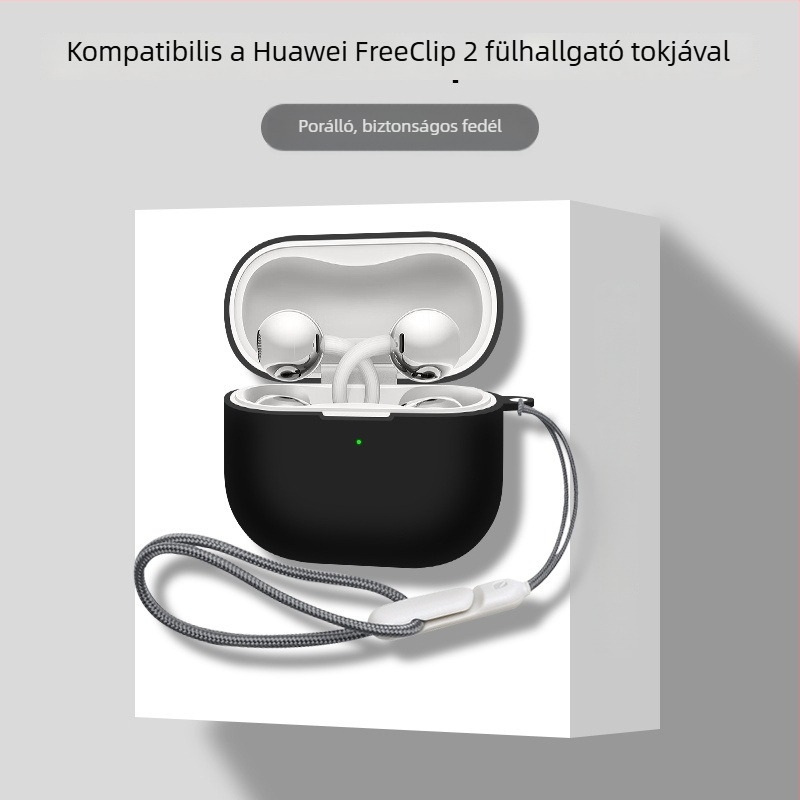 Szilikon védőtok Huawei FreeClip2 fülhallgatóhoz