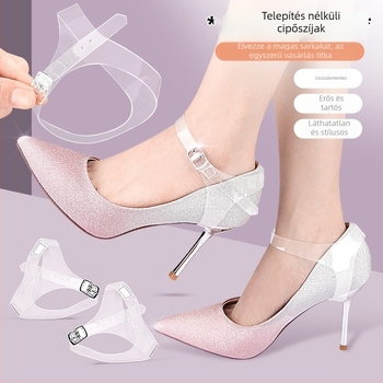 Állítható bokaszíj magassarkú cipőkhöz, fűző hossz 18, minden évszakban használható, márka Foot products collection
