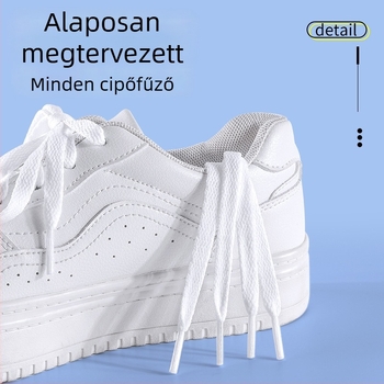 Air Force One cipőfűzők, vászon, uniszex, 100 mm hosszú