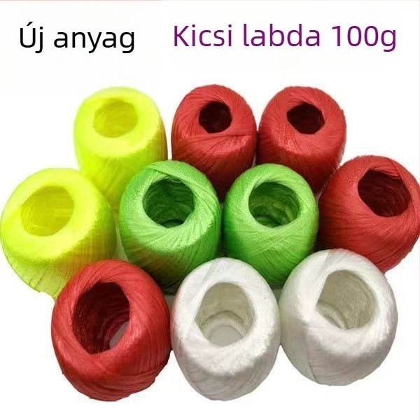 Polipropilén csomagoló kötél, 1800 m hosszú, szakítószilárdság 100 kg, csomagoláshoz és kötözéshez