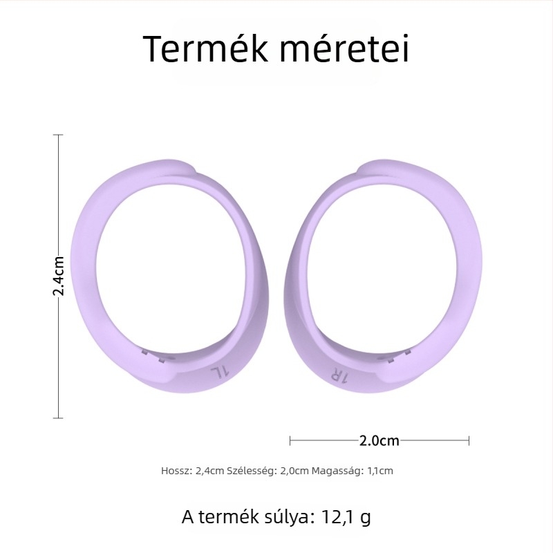 Silikon fülhéjak a Bose QuietComfort Új Generációhoz — univerzális, injektálással készített, kompatibilis 7336584, 6799604
