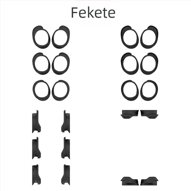 Silikon fülhéjak a Bose QuietComfort Új Generációhoz — univerzális, injektálással készített, kompatibilis 7336584, 6799604