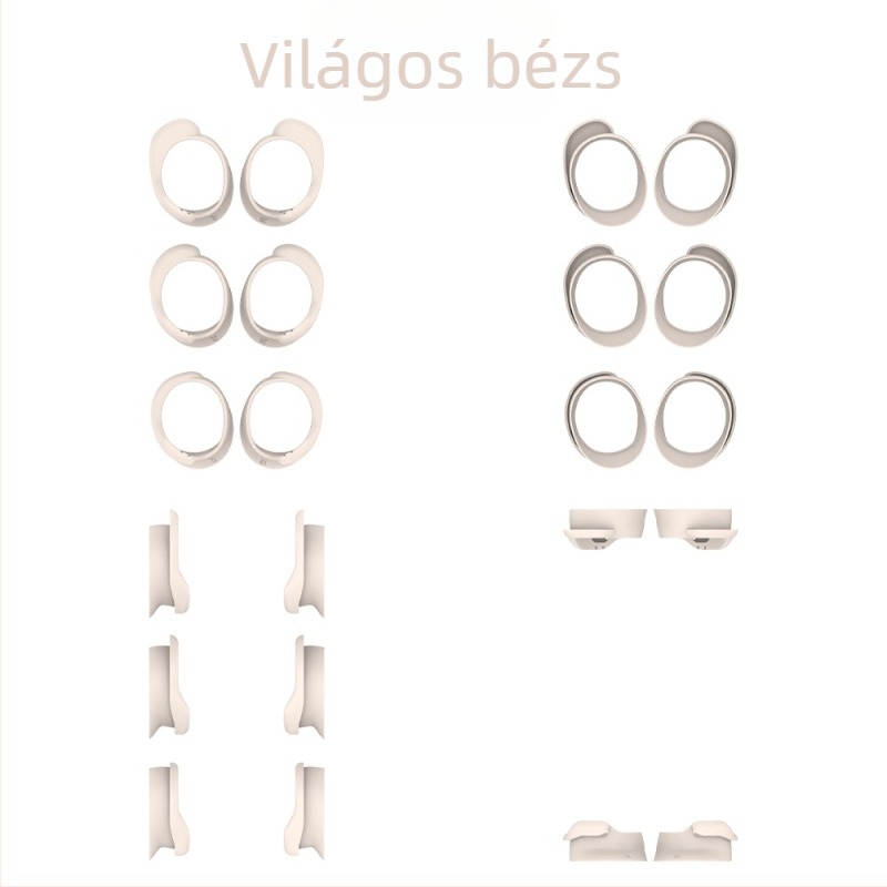 Silikon fülhéjak a Bose QuietComfort Új Generációhoz — univerzális, injektálással készített, kompatibilis 7336584, 6799604