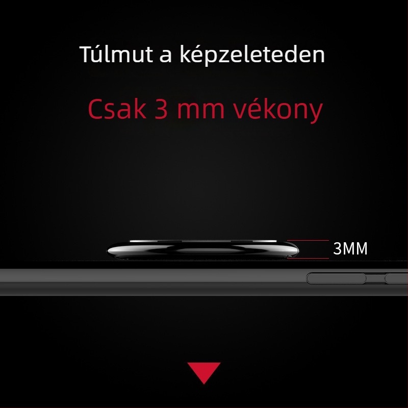 iHod mágneses telefontartó gyűrű, cinkötvözetből, modell ehy01, univerzális