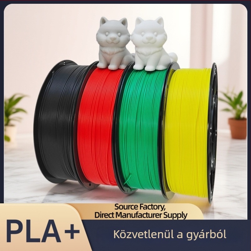PLA+ 3D nyomtató filament – Nagy sebességű nyomtatás, Magas kopásállóság, Pontosság 0,02 mm, Bambusz bővíthető alkotás