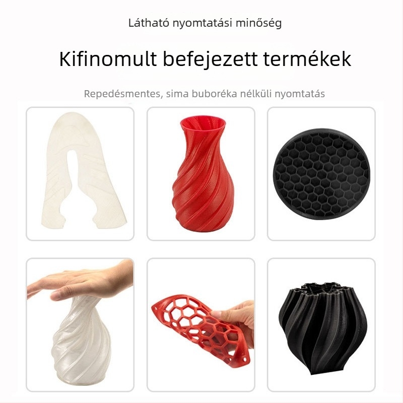 TPU 3D nyomtatáshoz használható fogyóanyagok, kör alakú keresztmetszet