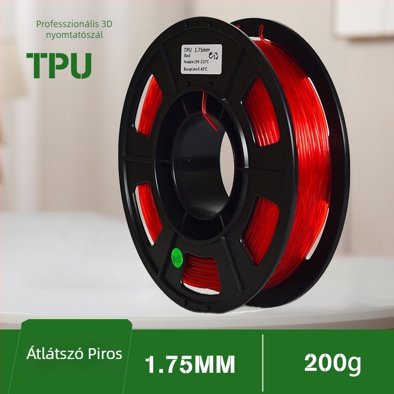 TPU 3D nyomtatáshoz használható fogyóanyagok, kör alakú keresztmetszet