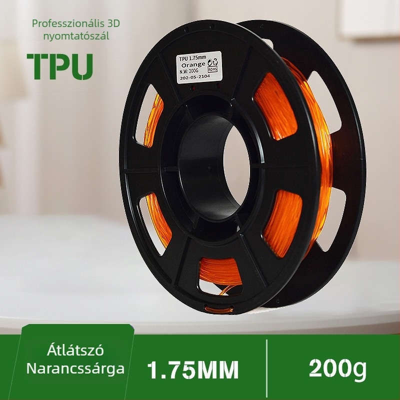 TPU 3D nyomtatáshoz használható fogyóanyagok, kör alakú keresztmetszet