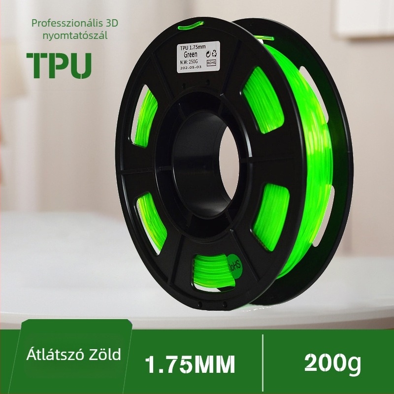 TPU 3D nyomtatáshoz használható fogyóanyagok, kör alakú keresztmetszet