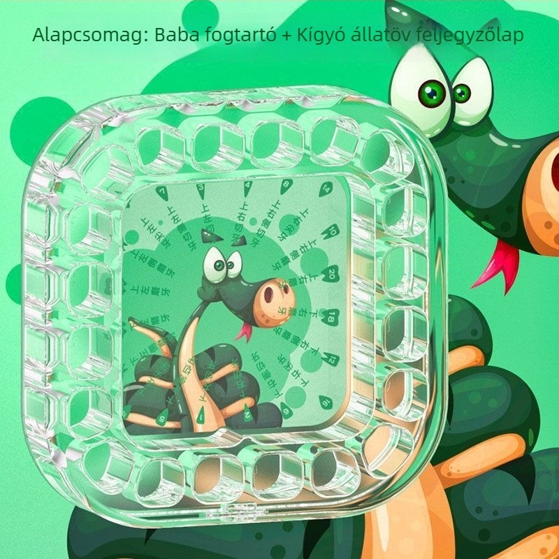 Gyerekeknek szánt tejfog tároló doboz, akril anyagú, anti-oxidációs fogtartó doboz, 0–3 éveseknek