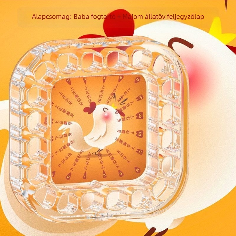 Gyerekeknek szánt tejfog tároló doboz, akril anyagú, anti-oxidációs fogtartó doboz, 0–3 éveseknek