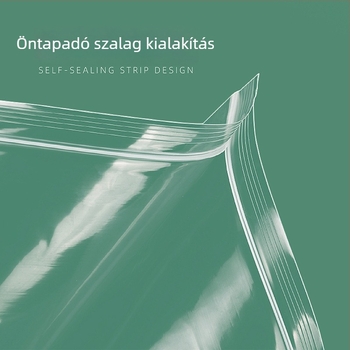 Önzáró, átlátszó élelmiszer-csomagoló zacskó, márka Cnon/xizhilong; Anyag: Új anyag; Használat: Élelmiszer-cogpackolás; Záródás hossza: 0,5–2 cm