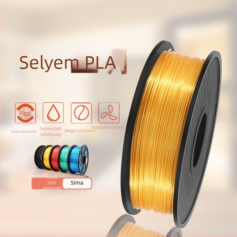 PLA filament 3D nyomtatáshoz - hossz kb. 340 m - sűrűség 1,24 g/cm3 - kör keresztmetszet
